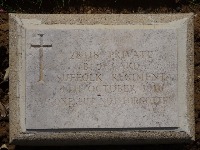 Struma Military Cemetery - Card, Benjamin James